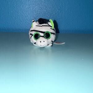 Ty Teeny Tys Zilla Zebra Plush Beanie Boo Safari Jungle Nursery Decor Toy